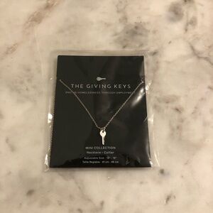 Beautiful The Giving Keys Believe Necklace Supporting Homeless